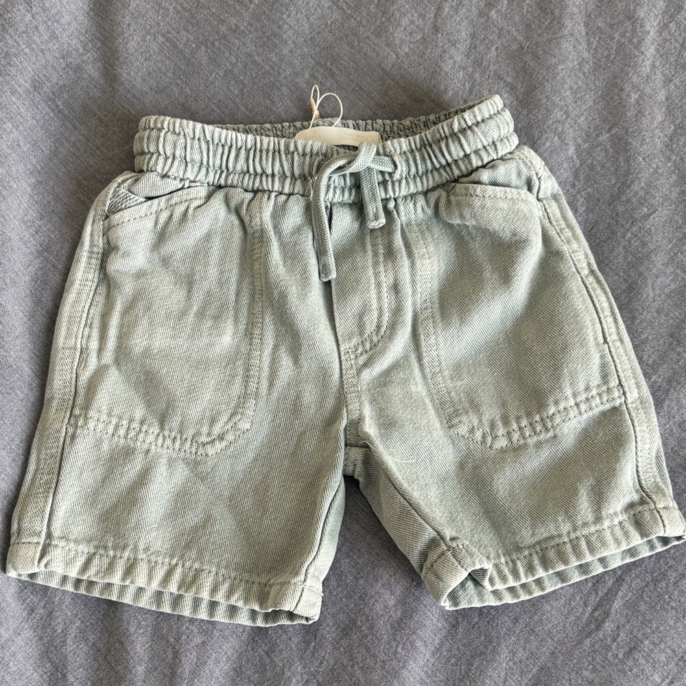 Zara Kids Light Green shorts